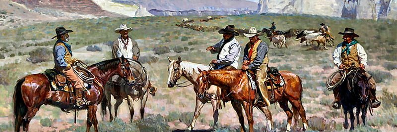 Old Cowboy's banner