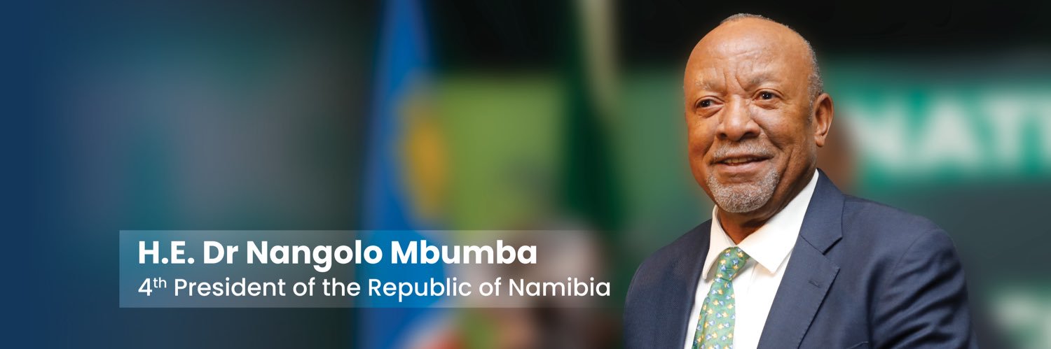 Dr Nangolo Mbumba's banner