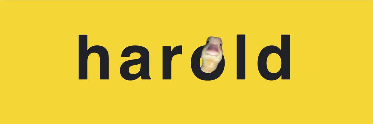 harold's banner