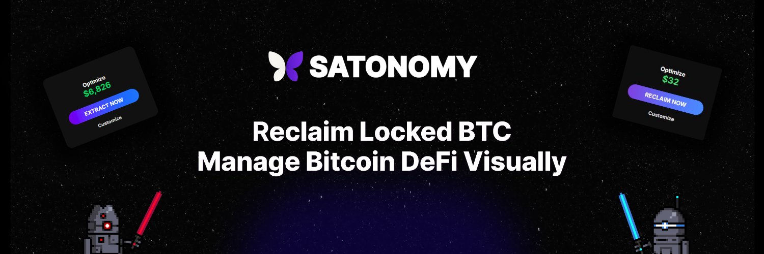 Satonomy's banner