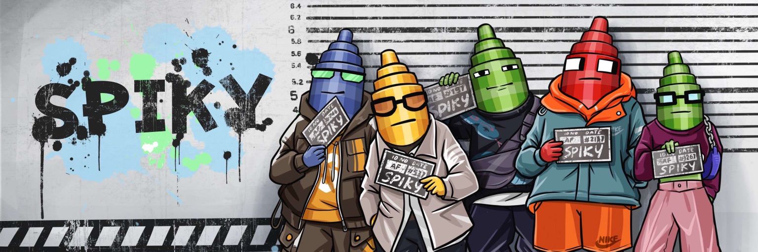 Spiky's banner