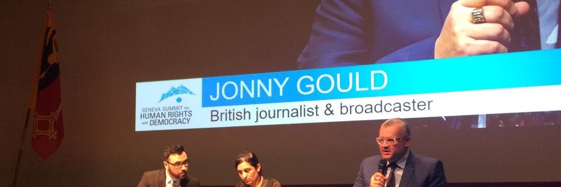 Jonny Gould's banner