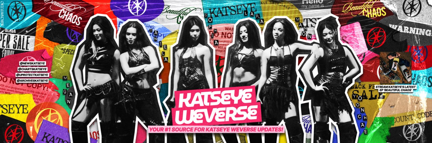 KATSEYE Weverse's banner