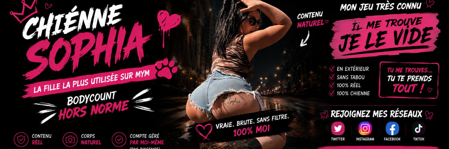 🔞Chienne sophia 19K 🐾's banner