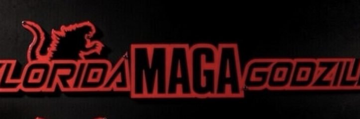 Florida MAGA Godzilla 2.0's banner