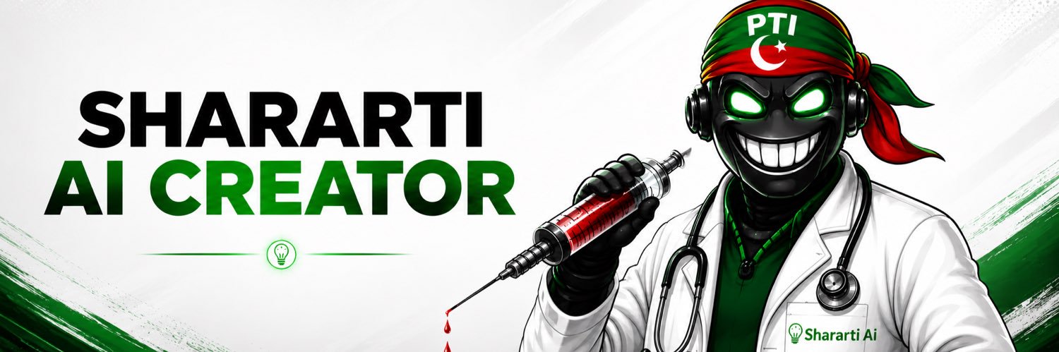 AI creator شرارتی's banner