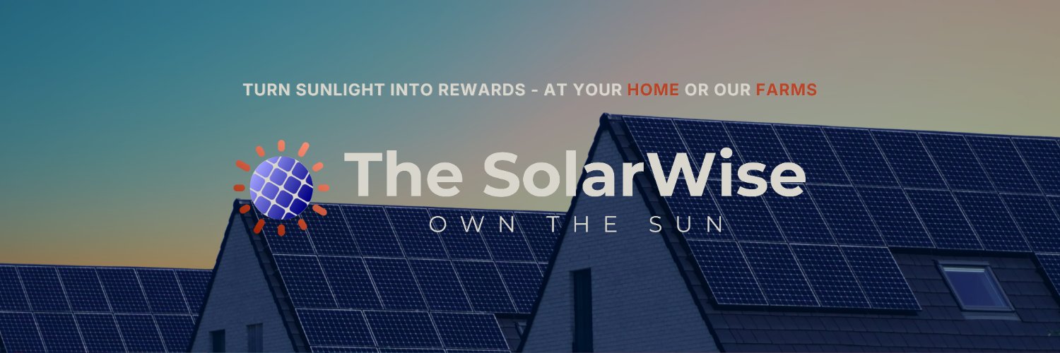 The SolarWise Own The Sun's banner