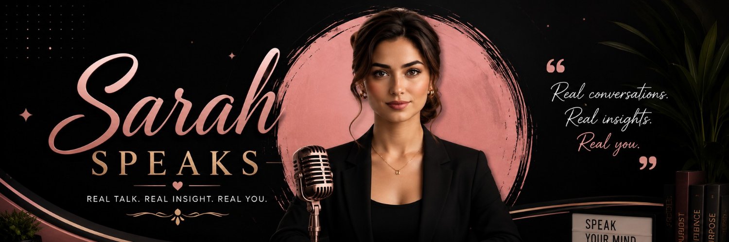Sarah Speaks's banner