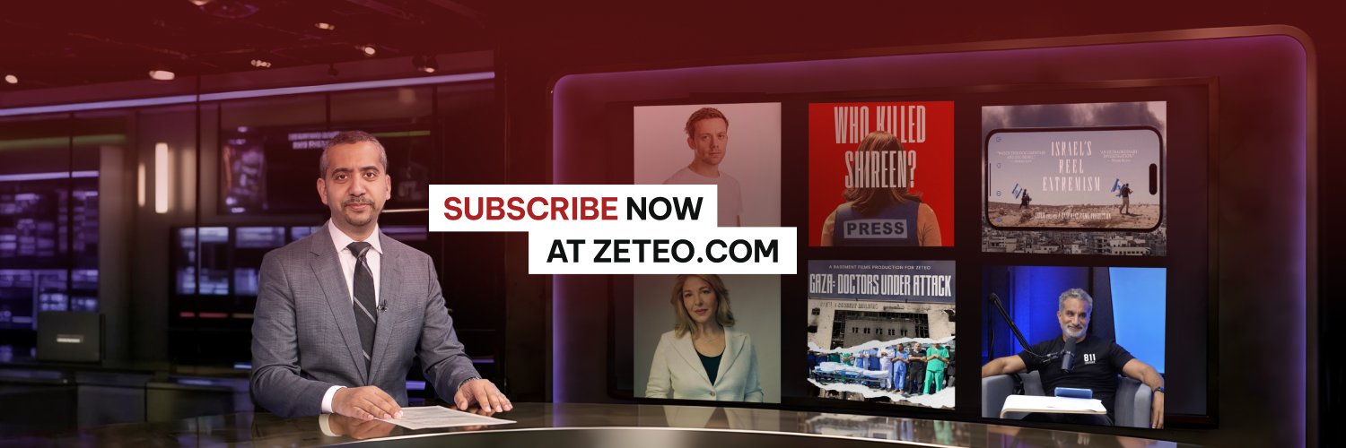 Zeteo's banner
