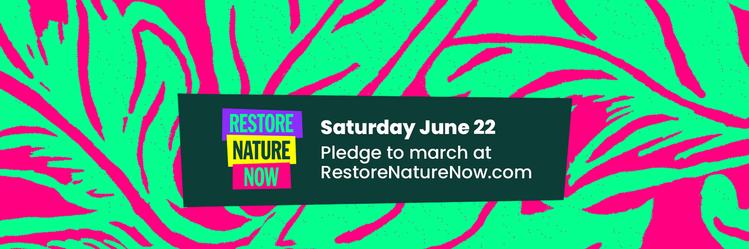Restore Nature Now's banner