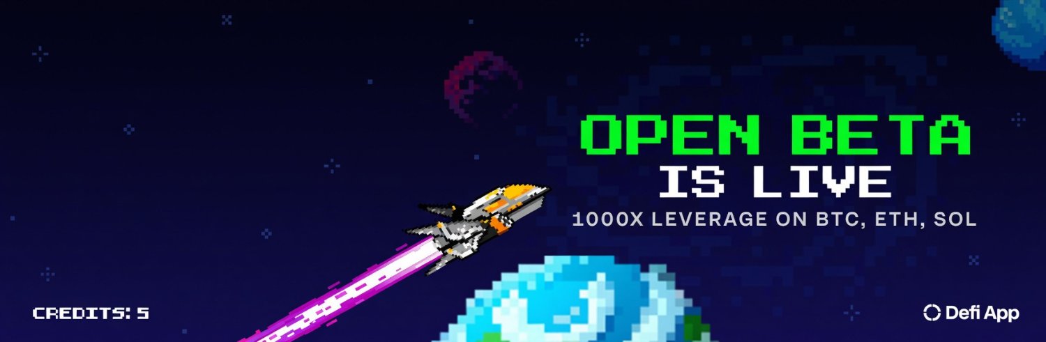 Defi App's banner