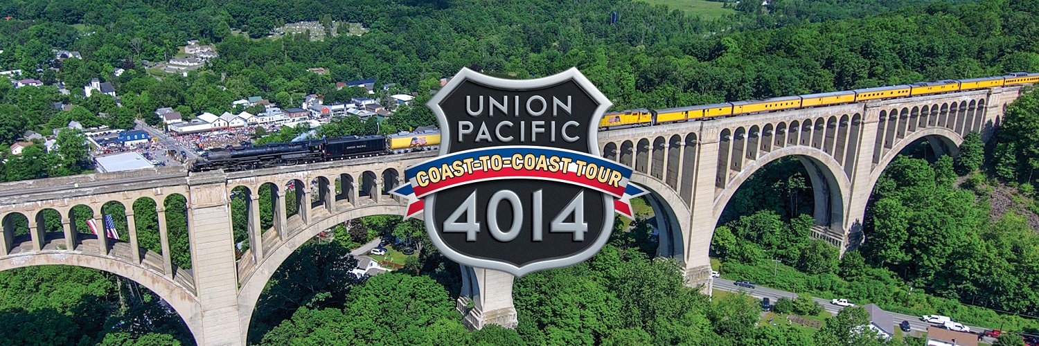 Union Pacific's banner