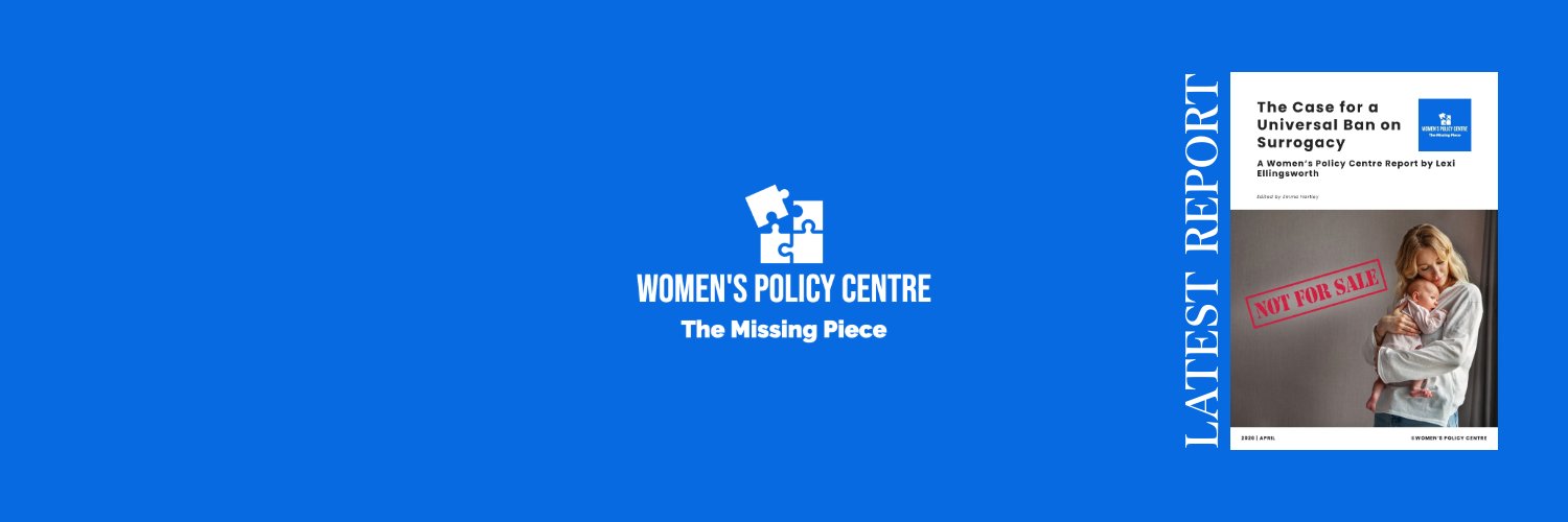 Women's Policy Centre's banner