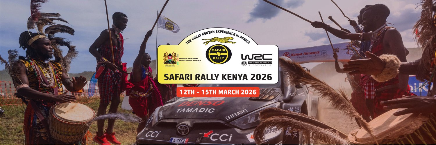 Safari Rally's banner
