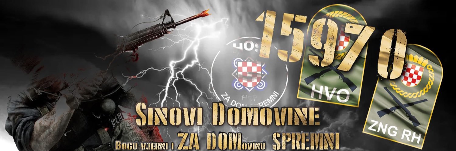 SINOVI 🇭🇷 DOMOVINE's banner