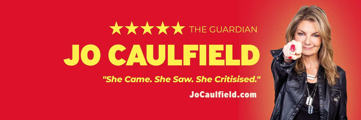 Jo Caulfield's banner