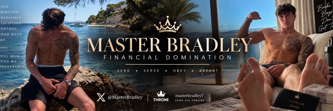 Master Bradley (King Of Findom)'s banner