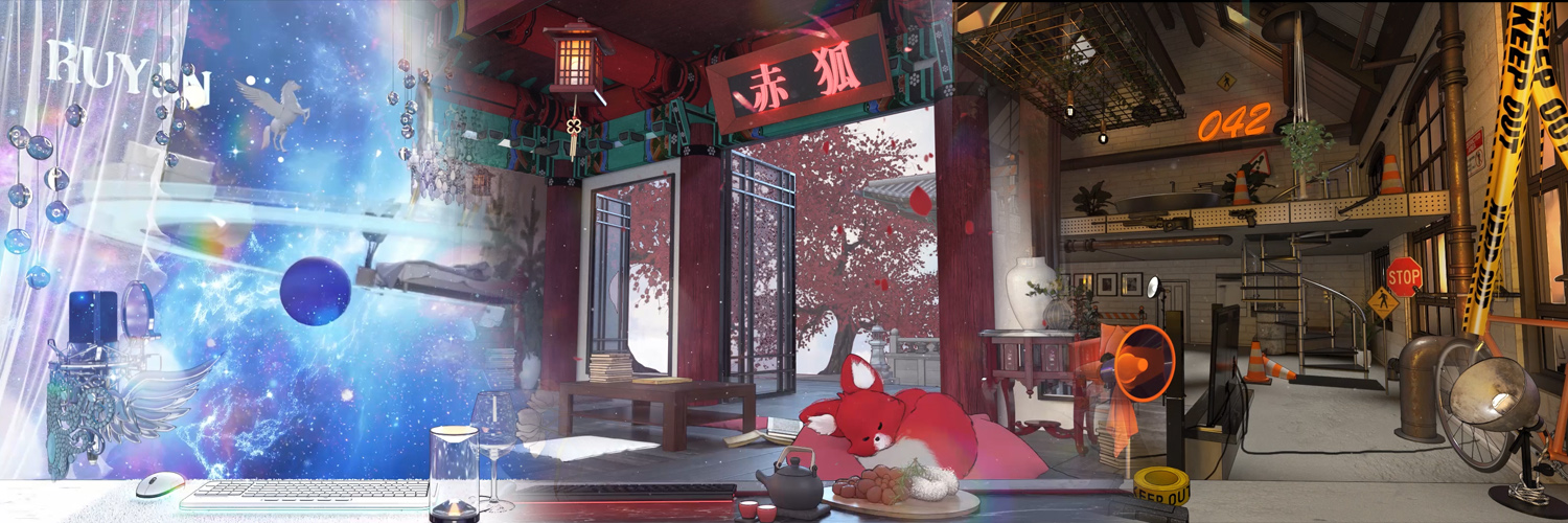 녹턴 ✴︎ Nocturne / 3D Background Artist's banner