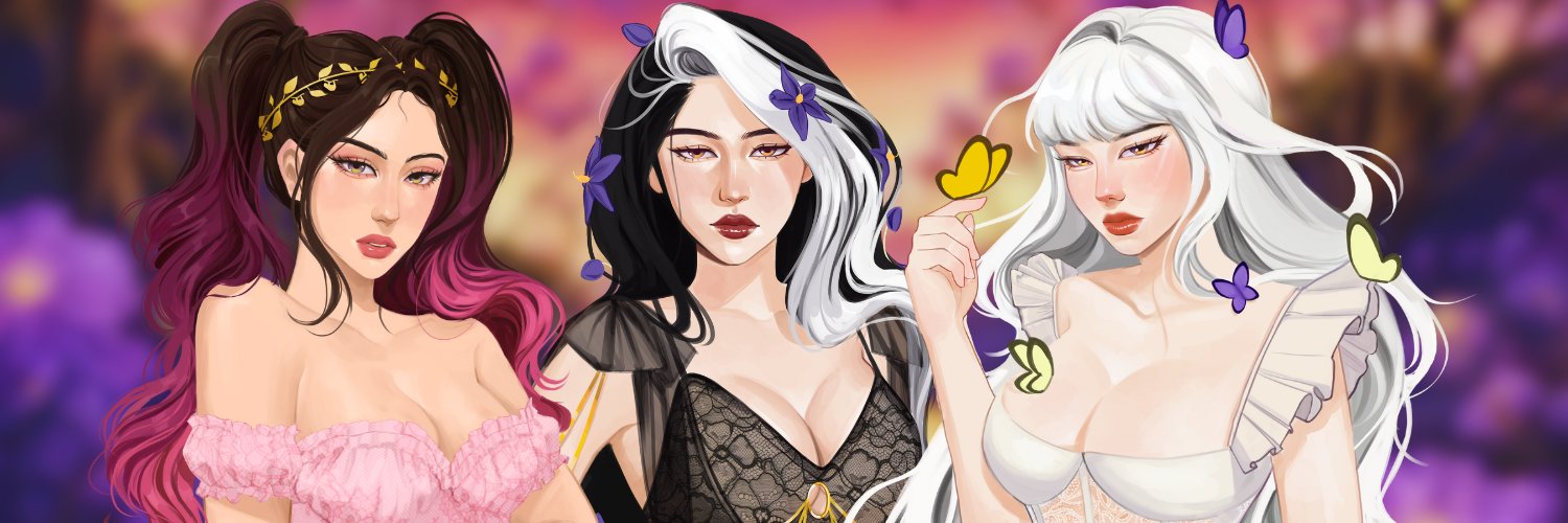 The Nymph Grove 🤍🖤🩷's banner