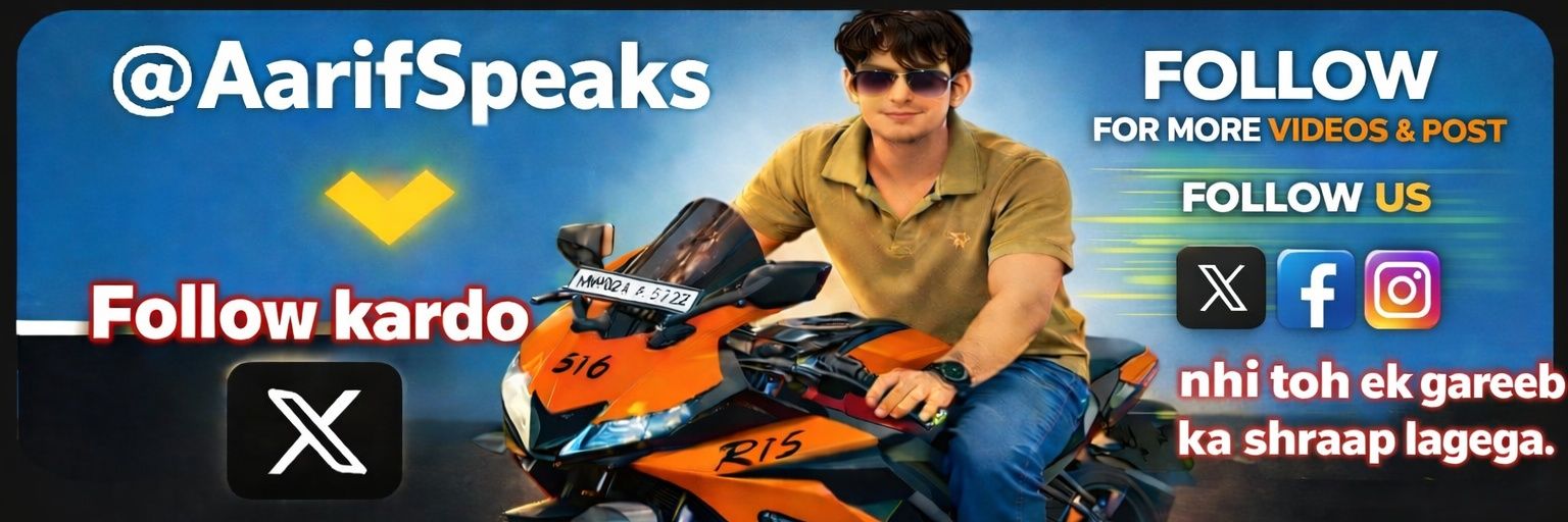 AarifSpeaks's banner