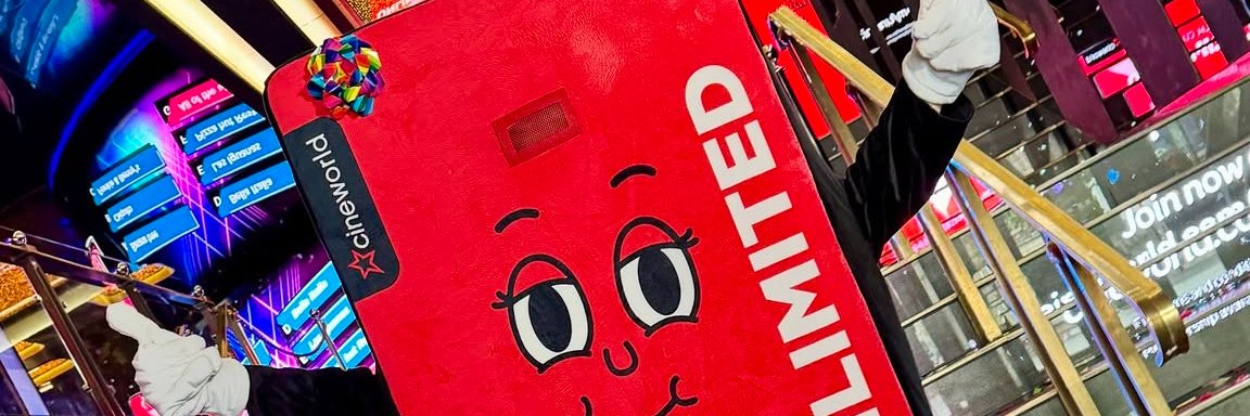 Cineworld's banner
