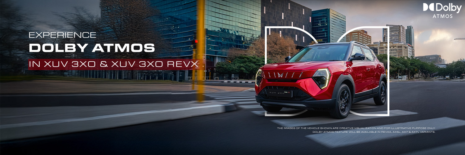 Mahindra XUV 3XO's banner