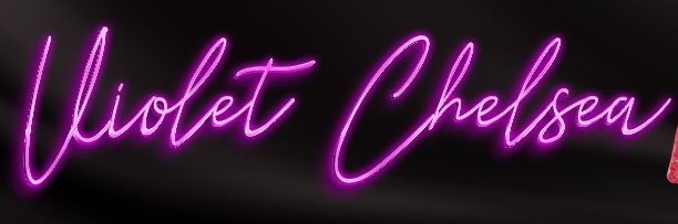 Violet's banner