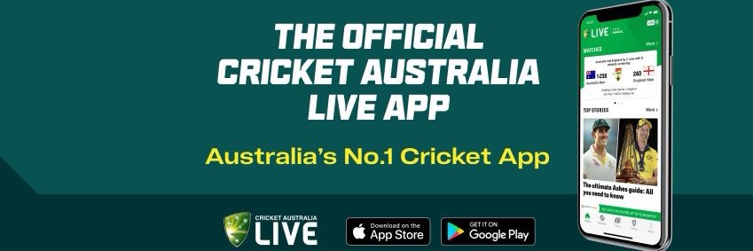 cricket.com.au's banner