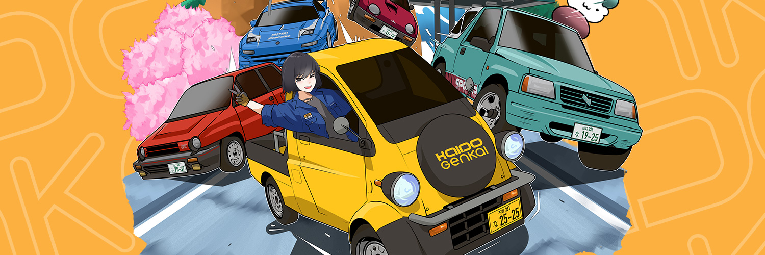 Kaido Genkai: An Anime Racing RPG's banner