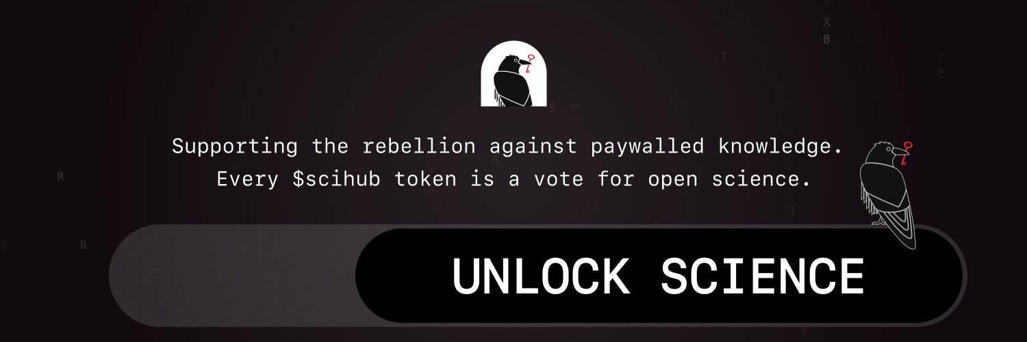 $SciHub Community 🐦‍⬛🔑's banner