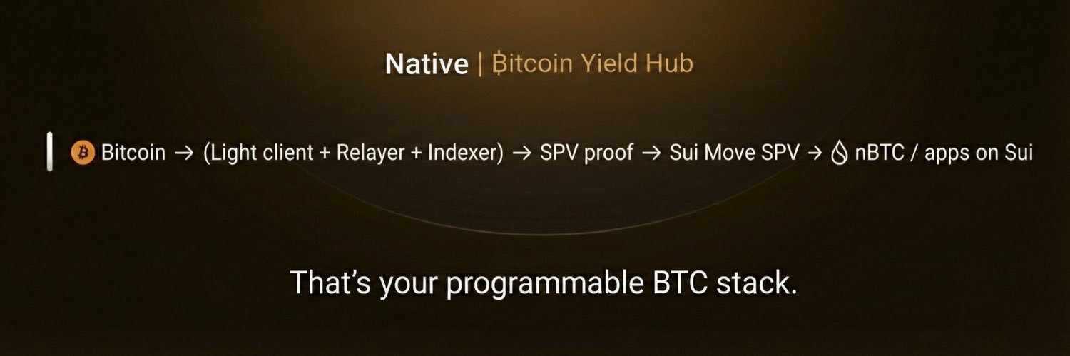 Native | Bitcoin Yield Hub🐝 「🦑」's banner