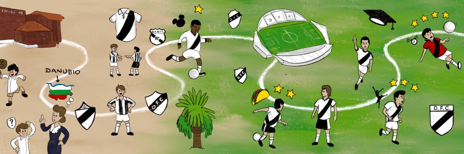 Danubio Fútbol Club's banner