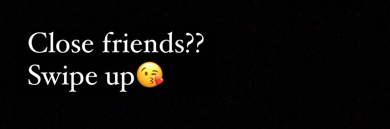 instagram close friendss access's banner