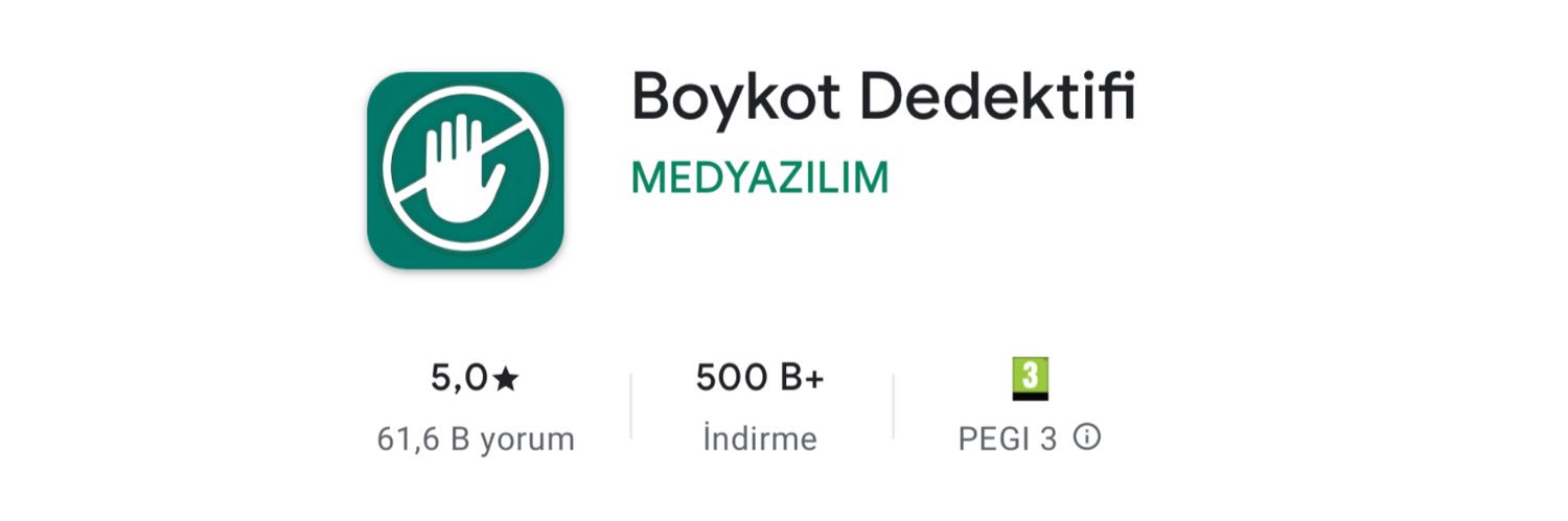 Boykot Dedektifi 🇵🇸's banner