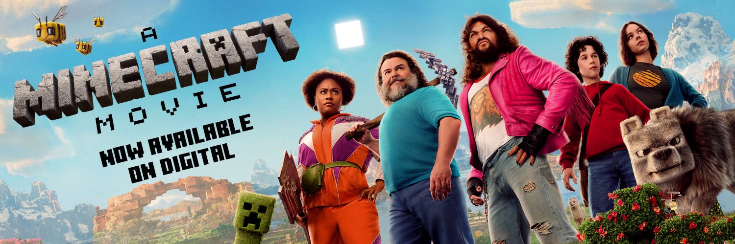 A Minecraft Movie's banner