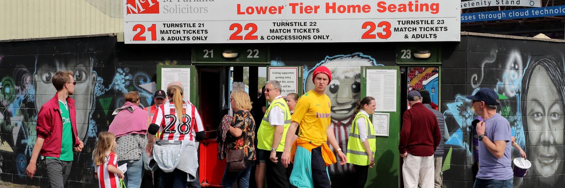 Tom Clarke's banner