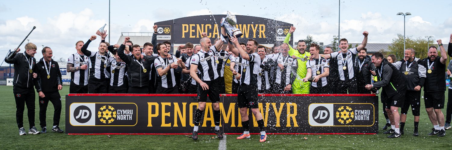 Llandudno FC's banner
