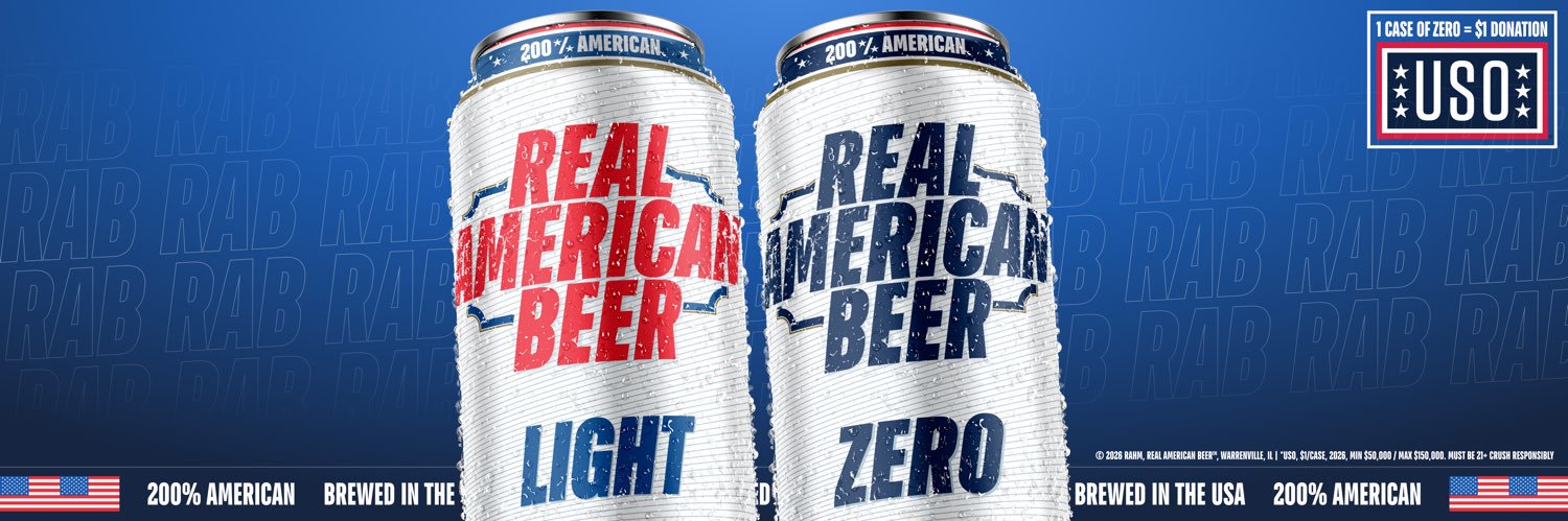 Real American Beer's banner