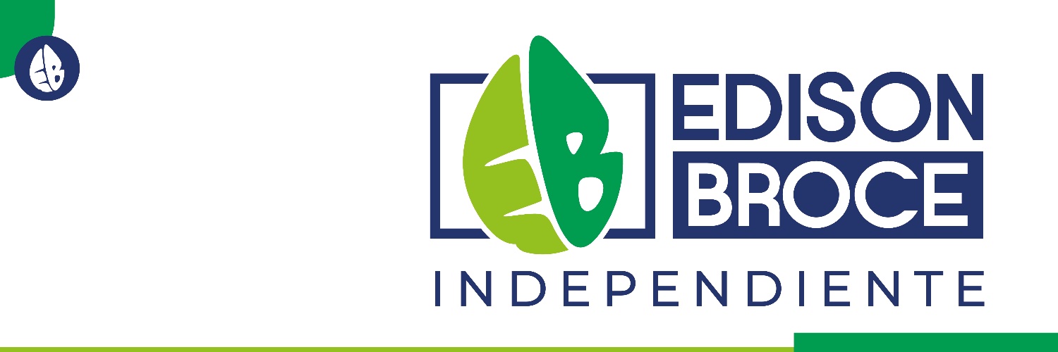 Edison Broce's banner