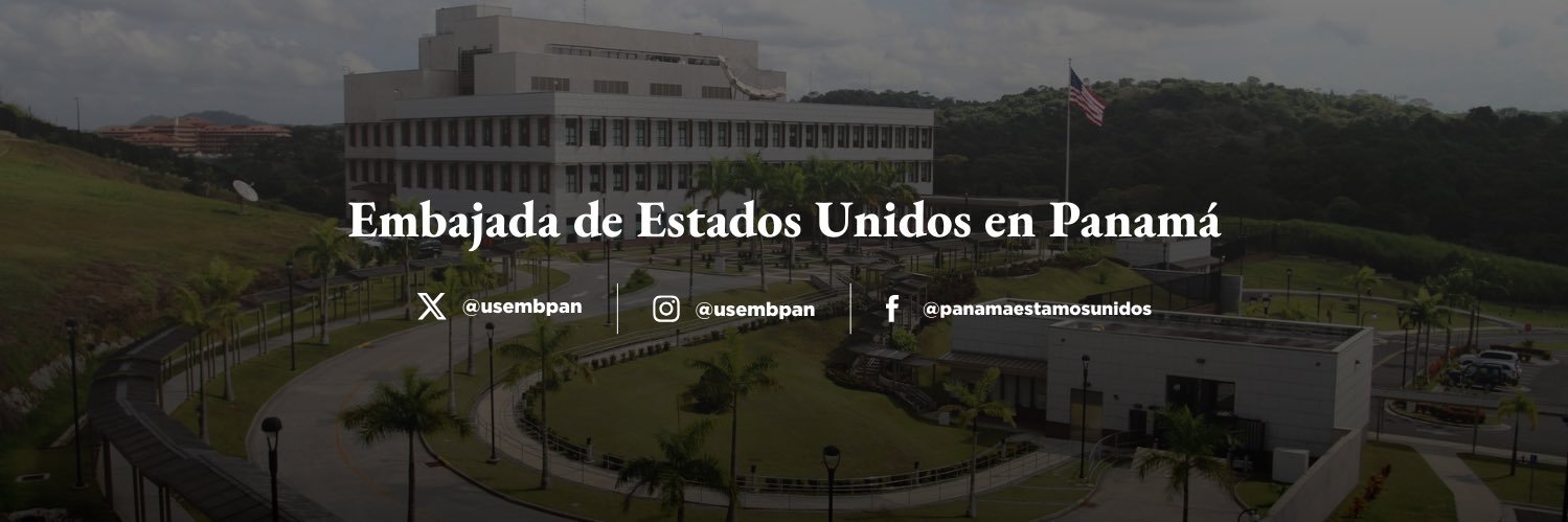 U.S. Embassy Panama's banner