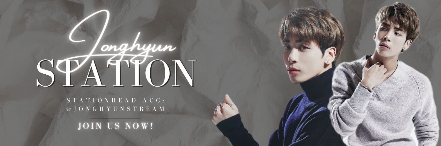 JONGHYUN STATION's banner
