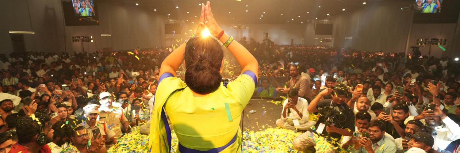 Kavitha Kalvakuntla's banner