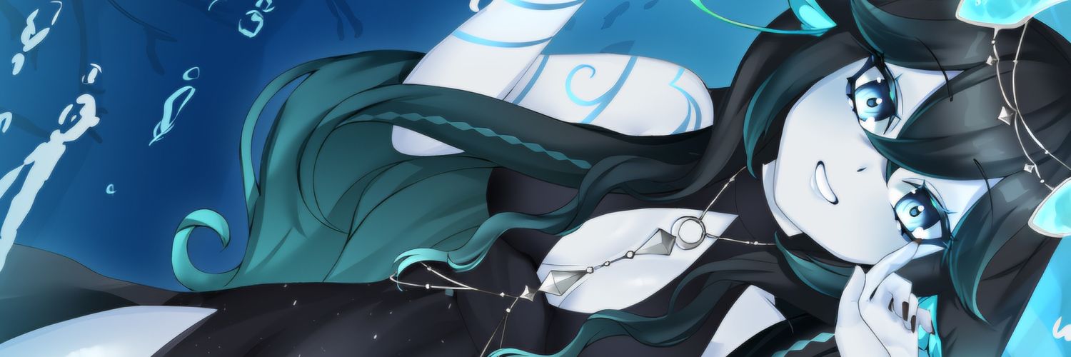 🌊Cyane🌙 Bioluminescent Vtuber 🌊's banner