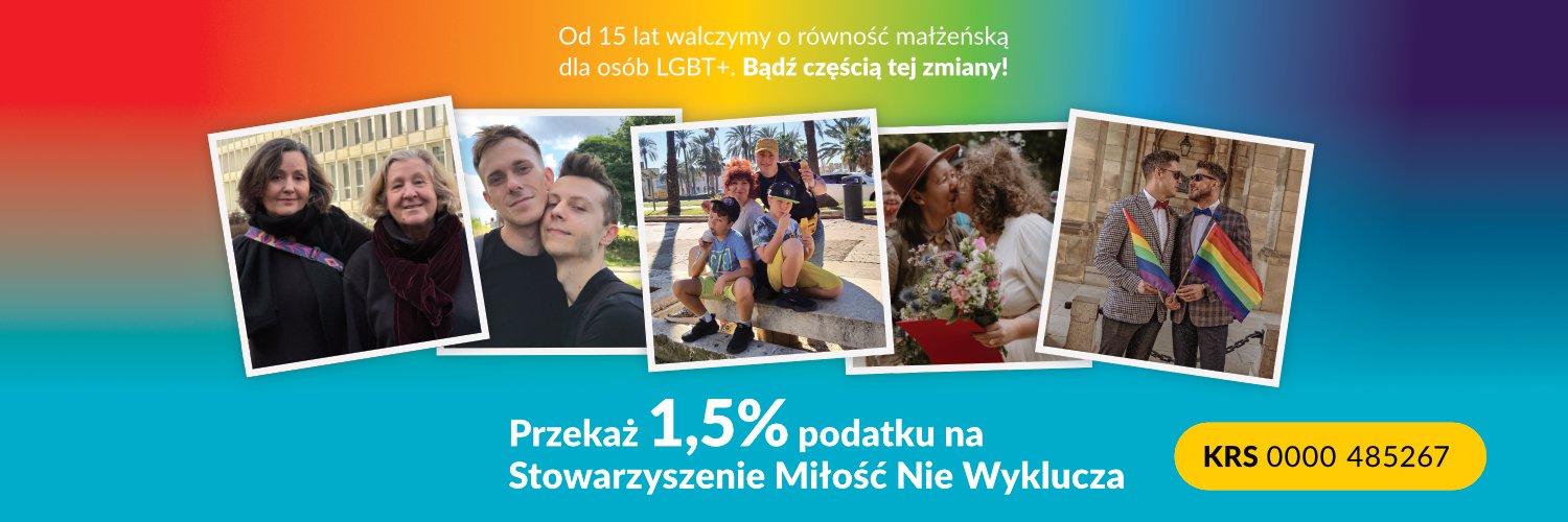 Miłość Nie Wyklucza 🏳️‍🌈's banner