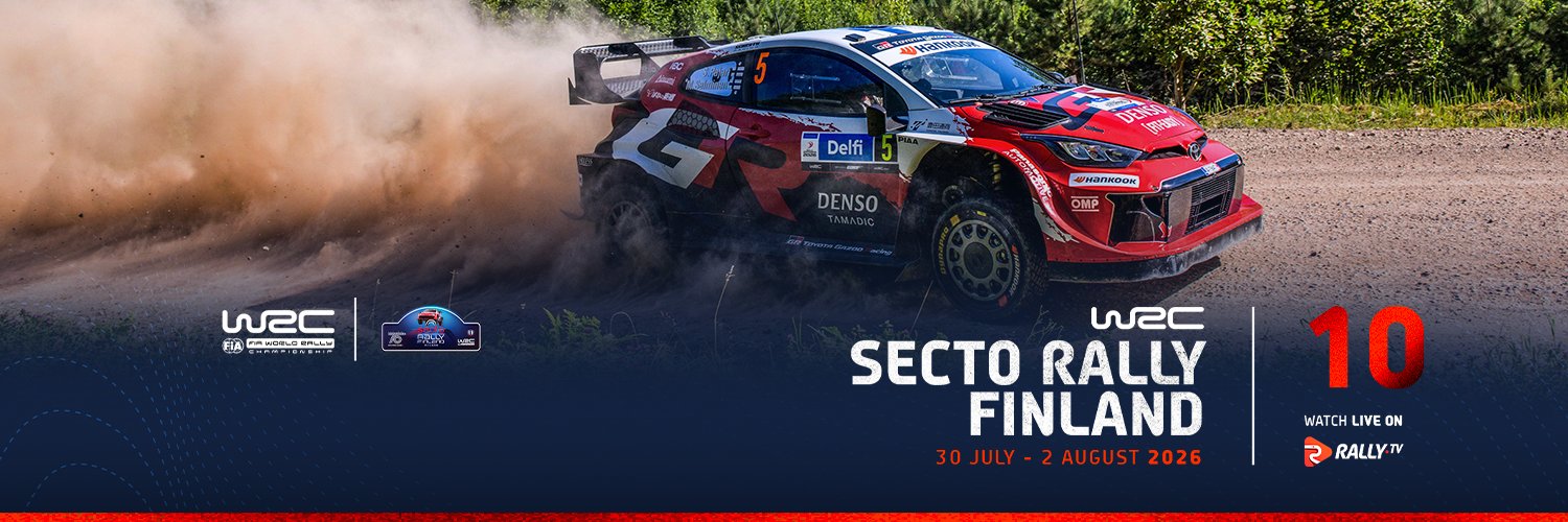 FIA World Rally Championship's banner