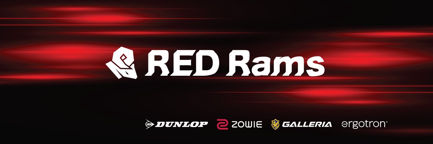 RED Rams's banner
