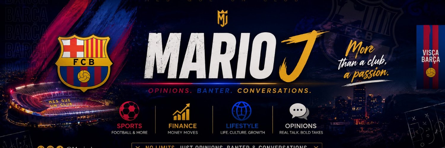 Mario J's banner