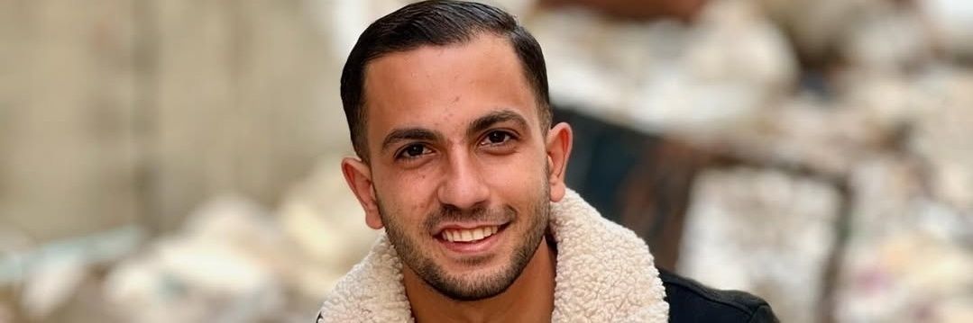 Hamza al-Khatib's banner