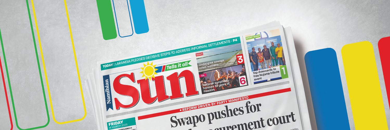 Namibian Sun's banner