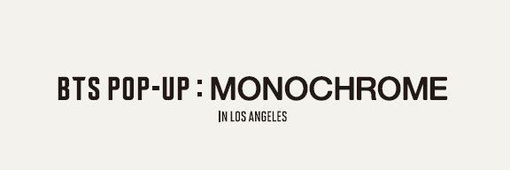 MONOCHROME IN LA's banner
